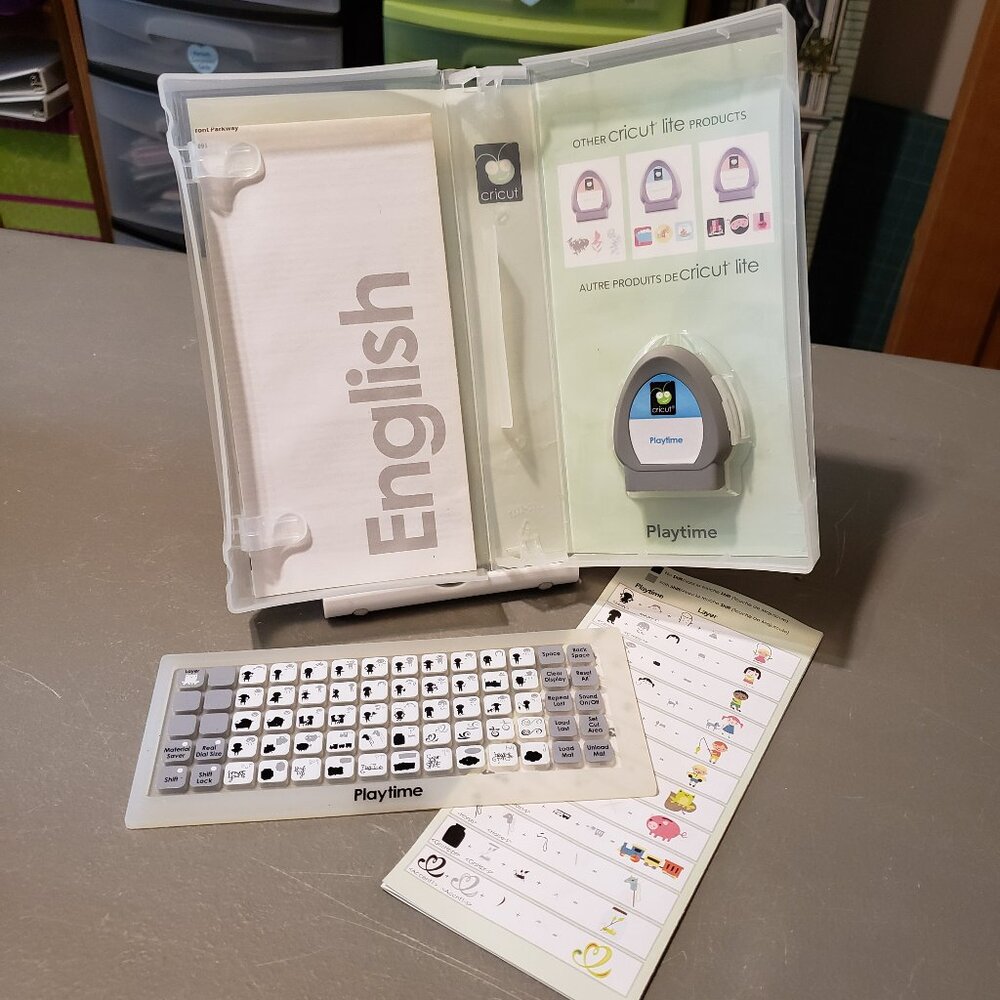 Playtime Cricut Lite Cartridge (used not linked) - Picture 2 of 3
